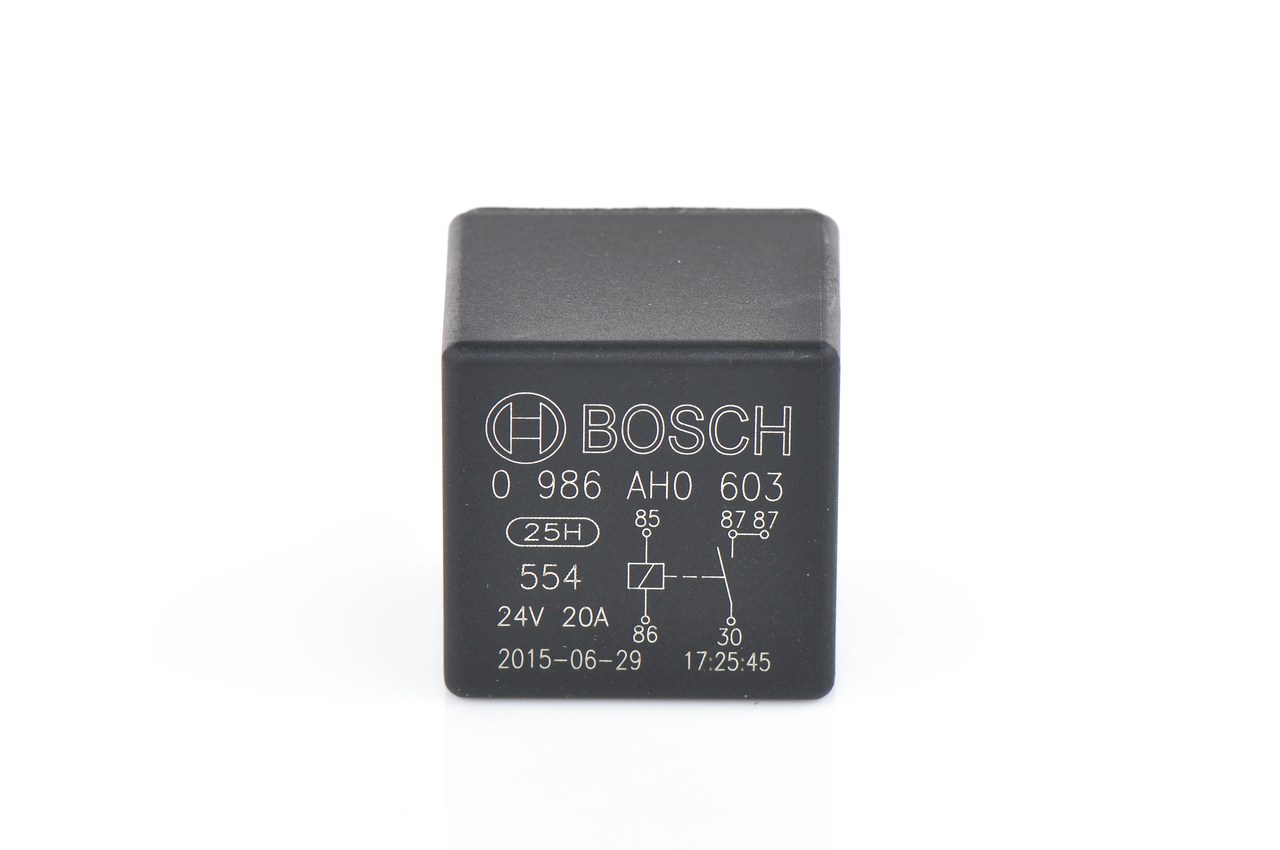 BOSCH 0 986 AH0 603: Relé, corriente de trabajo