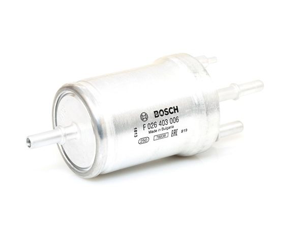 BOSCH F 026 403 006 Brændstof-filter VW Polo Hatchback (6R1, 6C1) 230 HK Benzin hvad koster