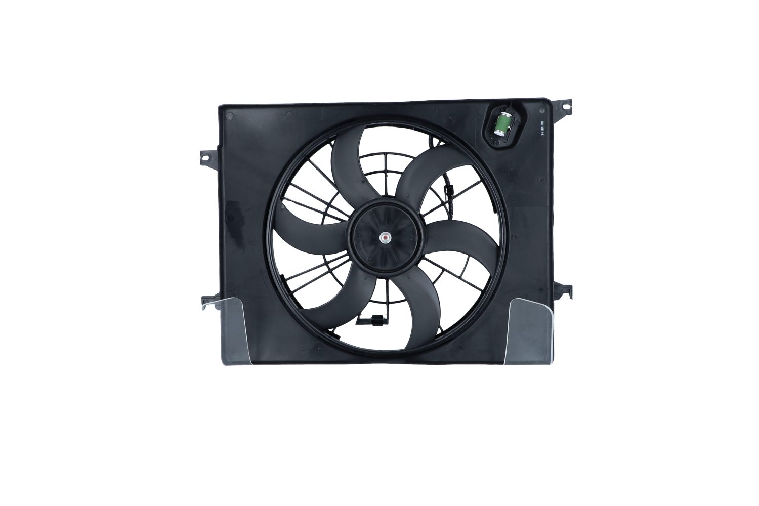 NRF 47561: Ventilator, radiator 470mm, cu rama aerisire radiator