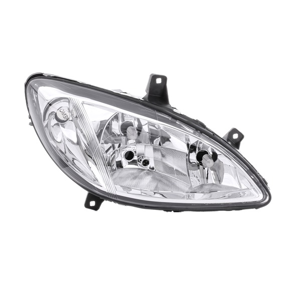ABAKUS 440-1140R-LD-EM: Far dreapta, H7, fara bec cu incandescenta, fara motor reglaj LWR