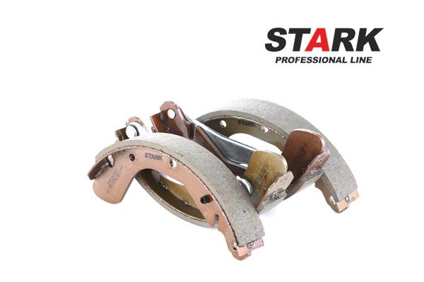 STARK SKBS-0450003: Juego de zapatas de frenos Eje trasero, con palanca, sin cilindro de freno de rueda