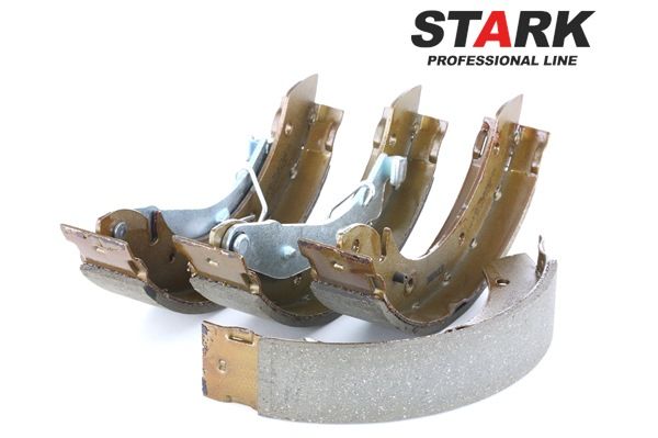 STARK SKBS-0450007: Zestaw szczęk hamulcowych Oś tylna, z dźwignią