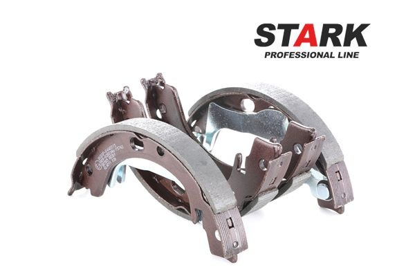 STARK SKBSP-0440015: Zestaw szczęk hamulcowych, hamulec postojowy Oś tylna, 172[mm], z dźwignią