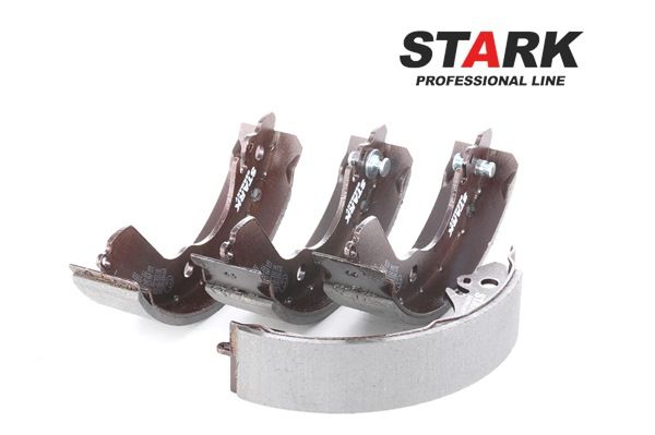 STARK SKBS-0450047: Jeu de mâchoires de frein Essieu arrière, 180mm, sans levier