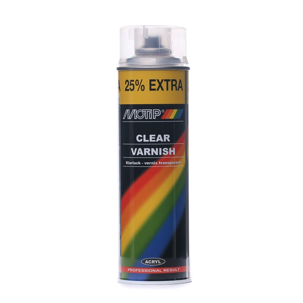 MOTIP 04009: Lakier bezbarwny Kompakt red glossy 400 ml