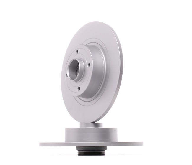 KAMOKA 1031136: Disco de freno Eje trasero, Ø: 270mm, macizo, Ø: 270mm, revestido, con cojinete rueda, con anillo sensor ABS