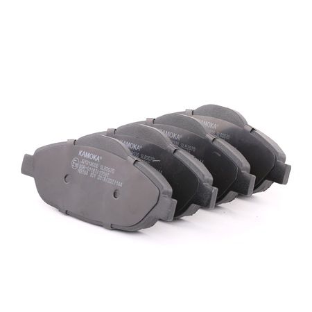KAMOKA JQ1018006: Bremsbeläge Vorderachse, mit Zubehör