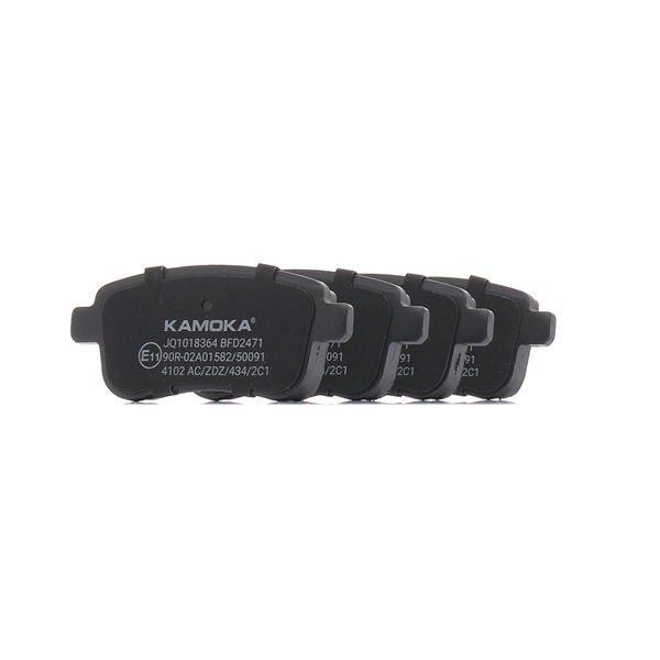 KAMOKA JQ1018364 Juego de pastillas de freno RENAULT Clio V Hatchback (BF, B7) 72 cv Gasolina costo