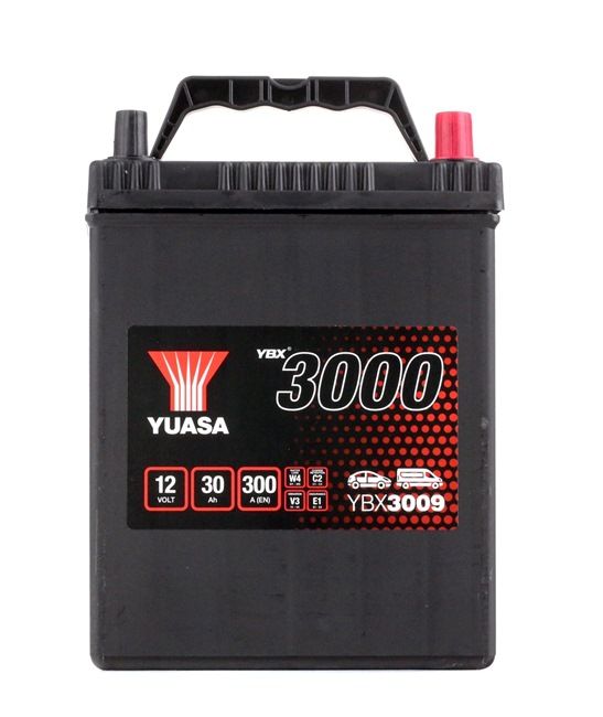 YUASA YBX3000 YBX3009 Akumulator HONDA Jazz 3 (GE_, GG_, GP_, ZA_) 120 KM benzyna koszt