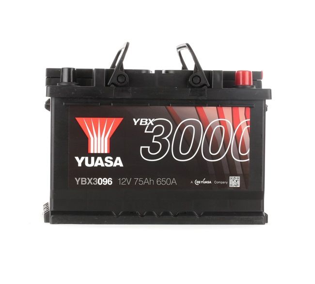 YUASA YBX3096: Starterio akumuliatorius YBX3000