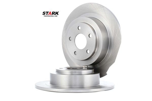 STARK SKBD-0022121: Disc de frână puntea spate, Ř: 289,8mm, plin, Fonta, Ř: 289,8mm, netratat, fara suruburi