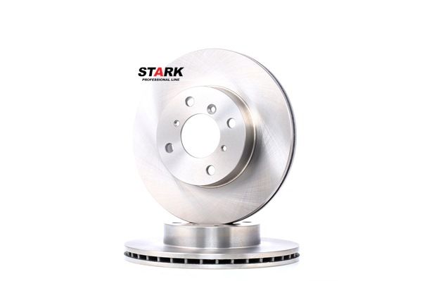 STARK SKBD-0022141: Disque de frein Essieu avant, Ø: 245,7mm, ventilé, Fonte, Ø: 245,7mm, nu/non protégé/non plastifié, sans vis/boulons