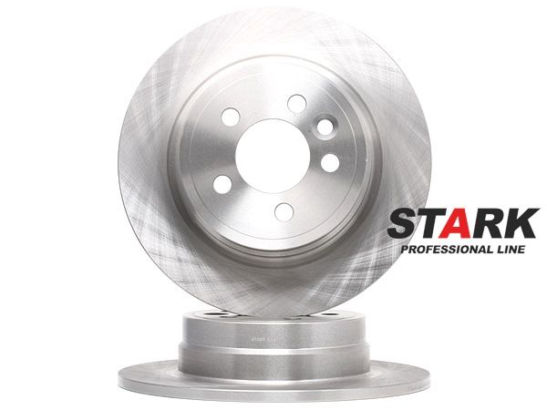 STARK SKBD-0022097: Brzdový kotúč Zadna naprava, Ø: 280mm, plný, Liatina, Ø: 280mm, nepotiahnutý, bez skrutiek