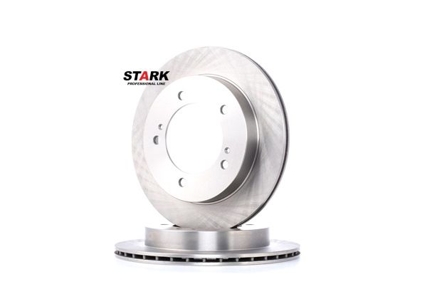 STARK SKBD-0022219: Disc de frână punte fata, Ř: 287mm, ventilat, Fonta, Ř: 287mm, netratat, fara suruburi