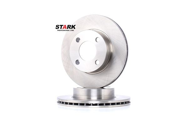 STARK SKBD-0022217: Disc de frână punte fata, Ř: 256mm, ventilat, Fonta, Ř: 256mm, netratat, fara suruburi