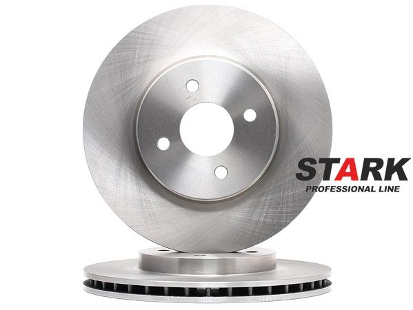 STARK SKBD-0022372: Remschijf Vooras, Ø: 300mm, Geventileerd, Gietijzer, Ø: 300mm, Geen coating, Zonder schroeven
