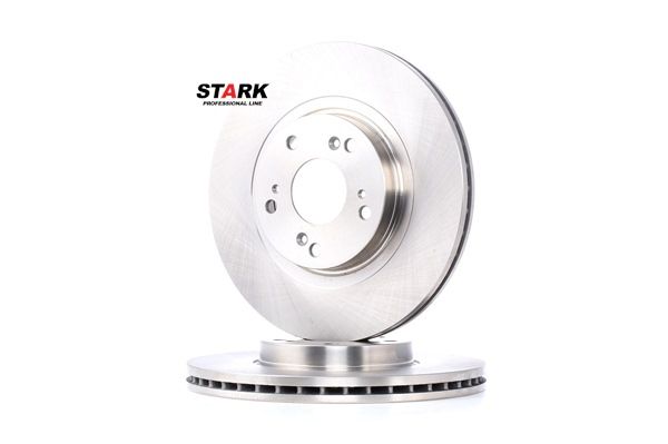 STARK SKBD-0022379: Disc de frână punte fata, Ř: 296mm, ventilat, Fonta, Ř: 296mm, netratat, fara suruburi