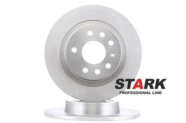 STARK SKBD-0022360: Disco de freno Eje trasero, Ø: 277,9mm, macizo, Hierro fundido, Ø: 277,9mm, sin recubrimiento, sin tornillos