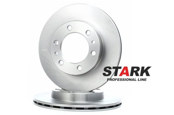 STARK SKBD-0022328: Disc de frână punte fata, Ř: 302mm, ventilat, Fonta, Ř: 302mm, netratat, fara suruburi