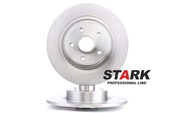 STARK SKBD-0022100: Disco de freno Eje trasero, Ø: 300mm, macizo, Hierro fundido, Ø: 300mm, sin recubrimiento, sin tornillos