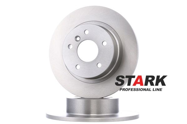STARK SKBD-0022258: Brzdový kotouč Zadní náprava, R: 304mm, plný, Litina, R: 304mm, nepotažený (bez vrstvy), bez šroubu