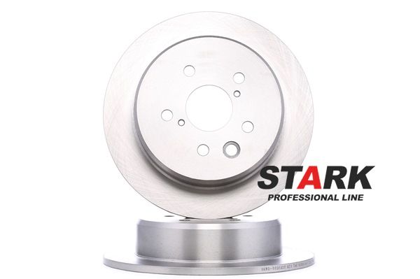 STARK SKBD-0022425: Brzdový kotúč Zadna naprava, Ø: 290,8mm, plný, Liatina, Ø: 290,8mm, nepotiahnutý, bez skrutiek