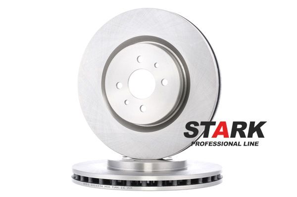 STARK SKBD-0022396: Bremseskive framaksel, Ø: 305mm, ventilert, Støpejern, Ø: 305mm, uten belegg, uten skruer