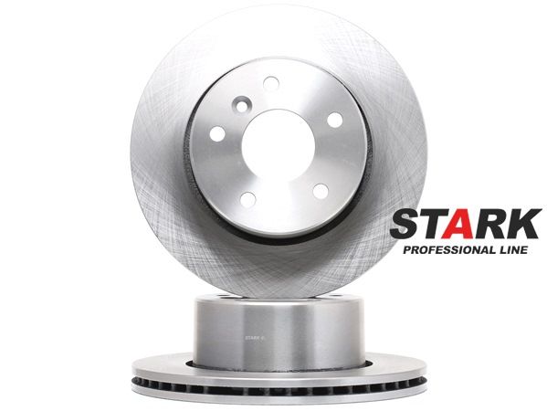 STARK SKBD-0022428: Disque de frein Essieu avant, Ø: 297mm, ventilé, Fonte, Ø: 297mm, nu/non protégé/non plastifié, sans vis/boulons