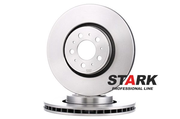 STARK SKBD-0022385: Bromsskiva framaxel, Ø: 319.8mm, ventilerad, Gjutjärn, Ø: 319.8mm, obeskiktad, utan skruvar