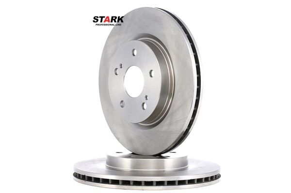 STARK SKBD-0022177: Féktárcsa elsőtengely, Ø: 294,5mm, Szellőztetett, Öntöttvas, Ø: 294,5mm, bevonat nélküli, csavarok nélkül