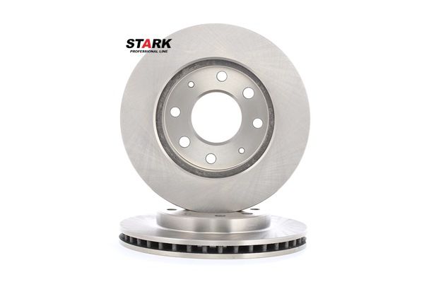 STARK SKBD-0022317: Brzdový kotúč predna naprava, Ø: 256mm, vetraný, Liatina, Ø: 256mm, nepotiahnutý, bez skrutiek