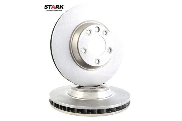 STARK SKBD-0022153: Stabdžių diskas priekinė ašis, dešinė, Ø: 350mm, ventiliuojama, ketus, Ø: 350mm, nedengtas, be varžtų
