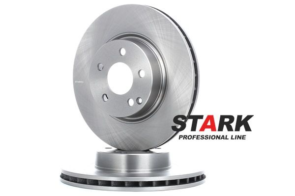 STARK SKBD-0022197: Féktárcsa elsőtengely, Ø: 312mm, Szellőztetett, Öntöttvas, Ø: 312mm, bevonat nélküli, csavarok nélkül