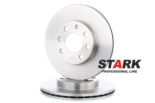 STARK SKBD-0022802: Brzdový kotouč přední osa, R: 236mm, větráno, Litina, R: 236mm, nepotažený (bez vrstvy), bez šroubu