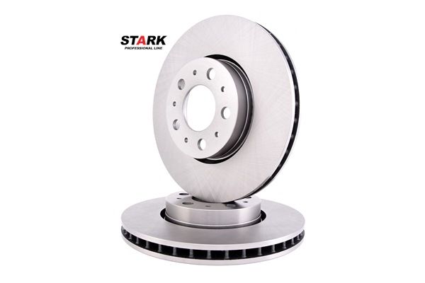 STARK SKBD-0020140: Bremžu diski Priekšējais tilts, Ø: 285,8mm, ventilējams, Čuguns, Ø: 285,8mm, bez pārklājuma, bez skrūvēm