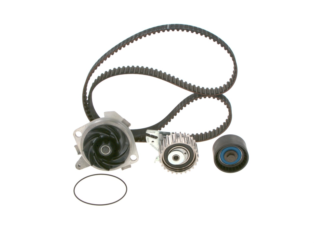 BOSCH 1 987 946 488: Bomba de agua + kit de correa de distribución Núm. dientes: 168, Ancho: 24mm
