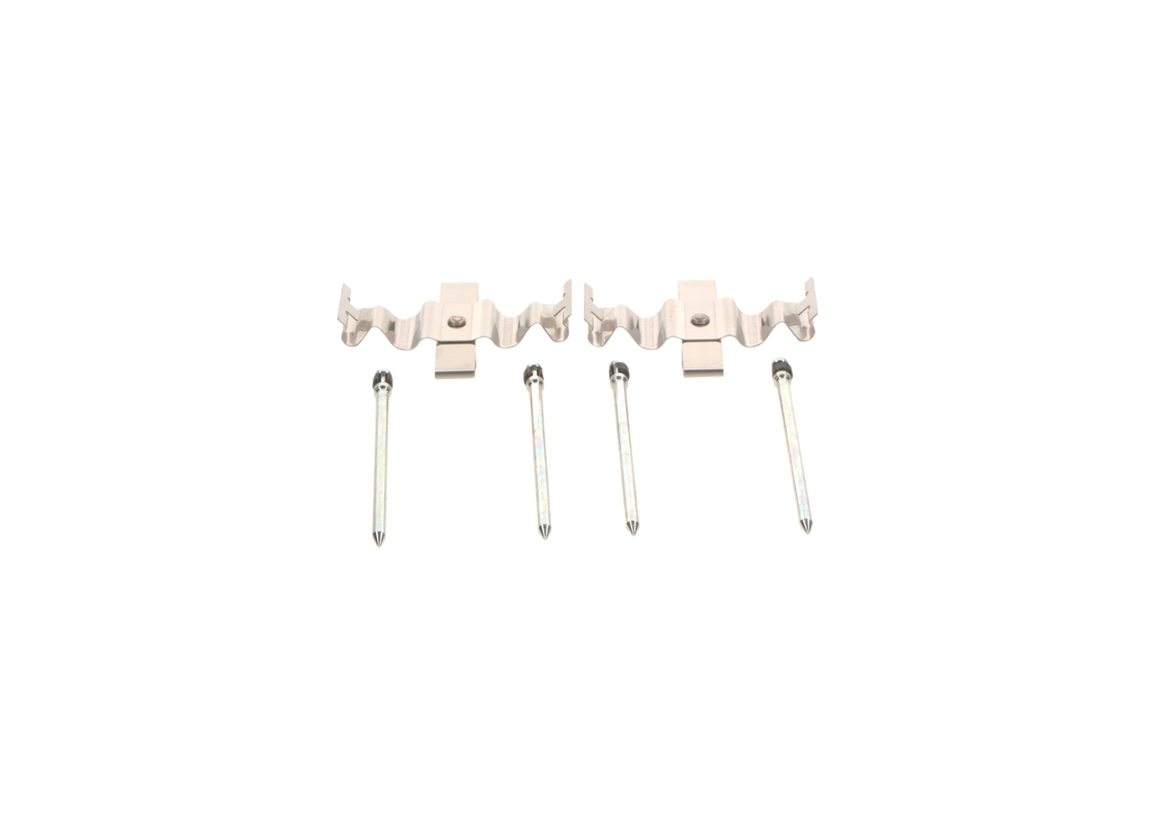 BOSCH 1 987 474 743 Σετ βοηθ. εξαρτημάτων, τακάκια φρένων MERCEDES-BENZ C-class Sedan (W203) 367 PS Βενζίνη κόστος