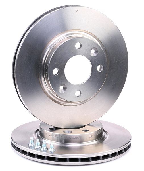 BOSCH 0 986 479 A86: Disc de frână Ř: 258mm, ventilat, Ř: 258mm, uns, cu suruburi