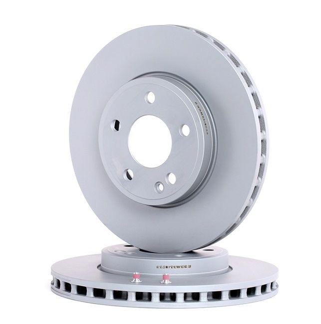 ATE 24.0128-0276.1: Bremsscheibe Ø: 295,0mm, Belüftet, Ø: 295,0mm, beschichtet, mit Schrauben