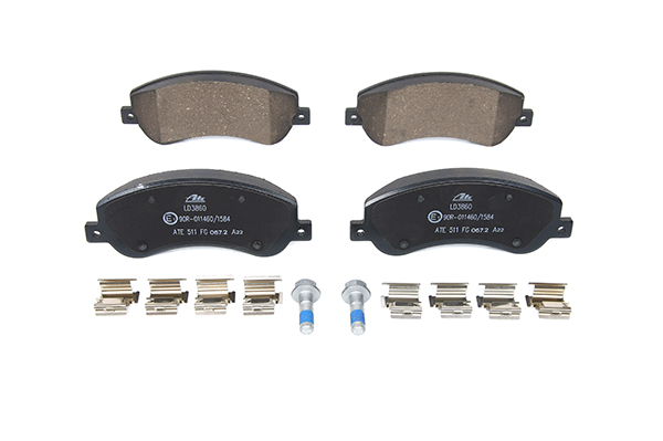 ATE Ceramic 13.0470-3860.2 Remblokken VOLKSWAGEN Amarok Flatbed Vrachtwagen / Chassis (S1B, S6B, S7B) 204 Pk Diesel kosten