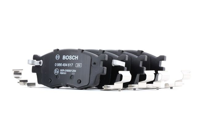 BOSCH 0 986 494 617: Bremsbeläge mit Anti-Quietsch-Blech