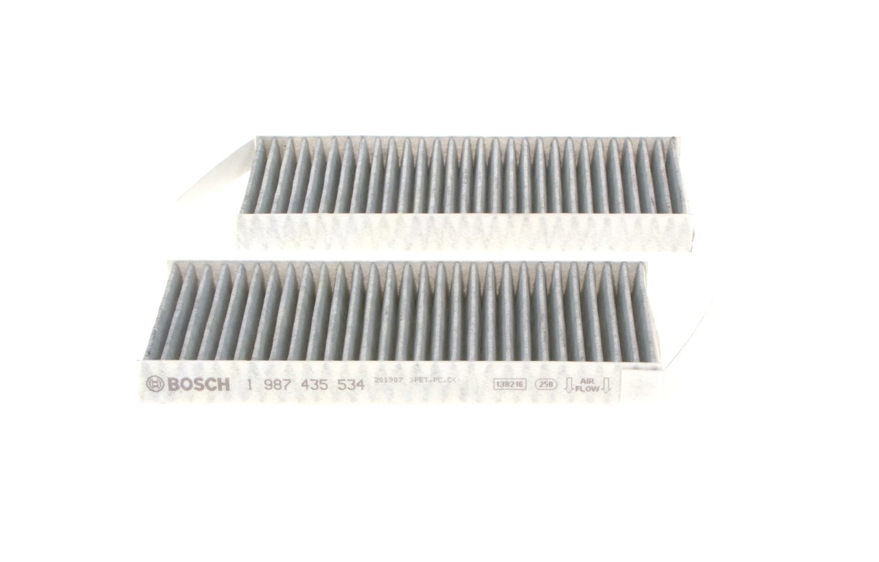 BOSCH 1 987 435 534: Filtru, aer habitaclu Filtru carbon activ