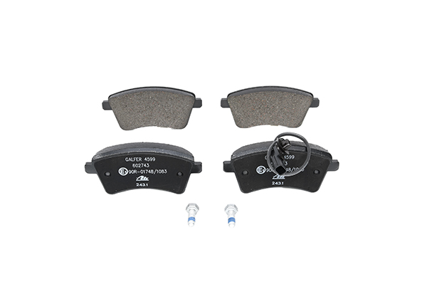 ATE 13.0460-2743.2 Kit pastiglie freni RENAULT KANGOO Express (FW0/1_) 90 CV Diesel costo