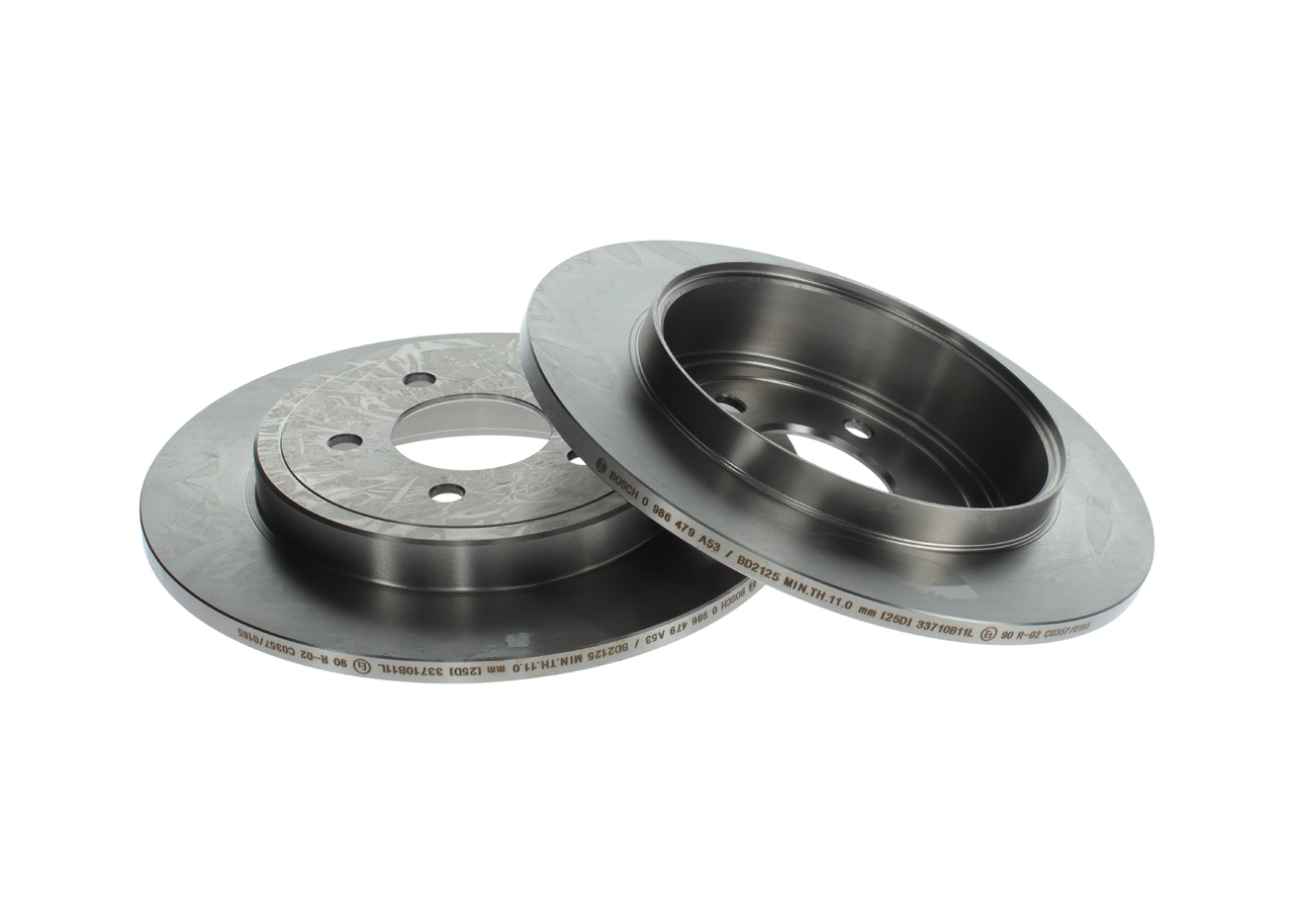 BOSCH 0 986 479 A53: Bremsscheibe Ø: 301,8mm, voll, Ø: 301,8mm, geölt