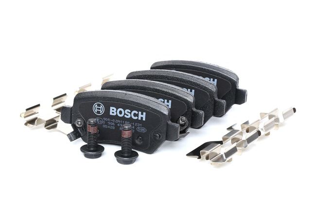BOSCH 0 986 494 654 Sada brzdových destiček, kotoučová brzda OPEL Corsa C Van (X01) 75 HP Benzín cena