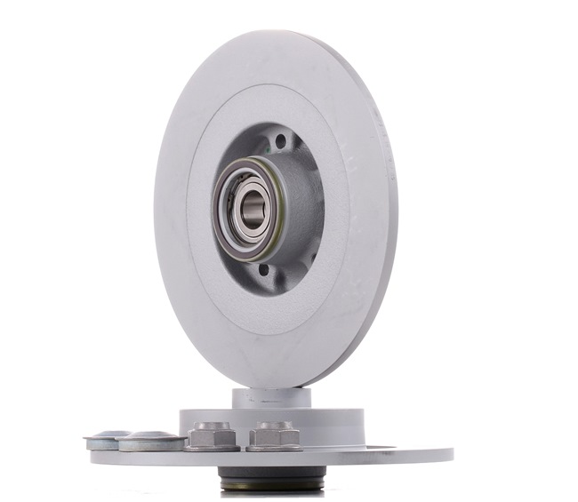ATE 24.0111-0173.2: Disco de freno Ø: 300,0mm, macizo, Ø: 300,0mm, revestido, con cojinete rueda, con anillo sensor ABS