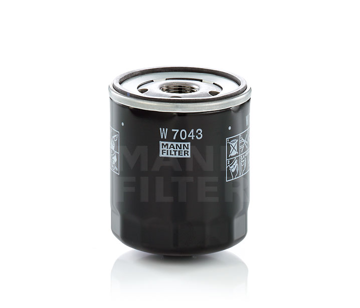 MANN-FILTER W 7043: Eļļas filtrs