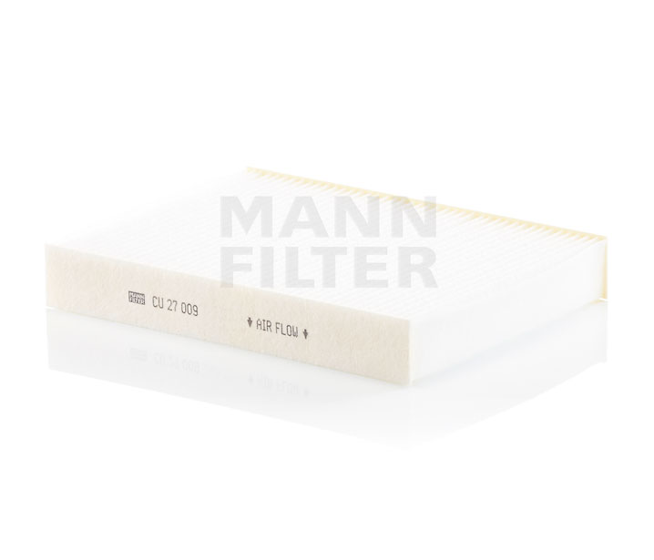 MANN-FILTER CU 27 009: Filtrs, Salona telpas gaiss Daļiņu filtrs