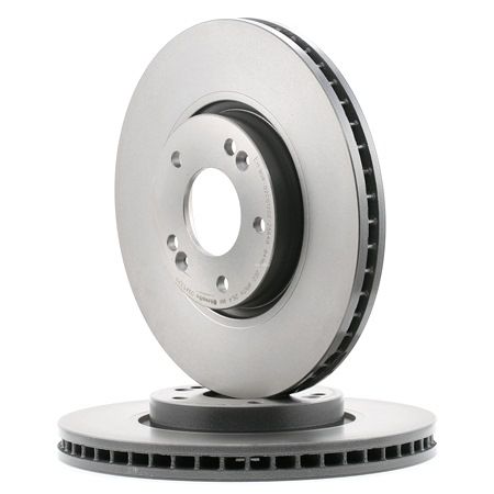 BREMBO 09.A532.11: Bremžu diski Ø: 300mm, ar iekšējo ventilāciju, Ø: 300mm, pārklāts, ar skrūvēm COATED DISC LINE