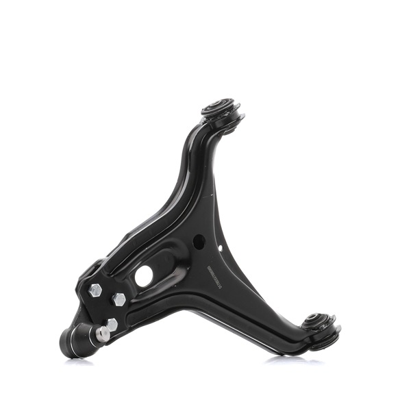 STARK SKCA-0050276: Bras de suspension Essieu avant, gauche, inférieur, Tôle d'acier, avec rotule de suspension, avec support en caoutchouc